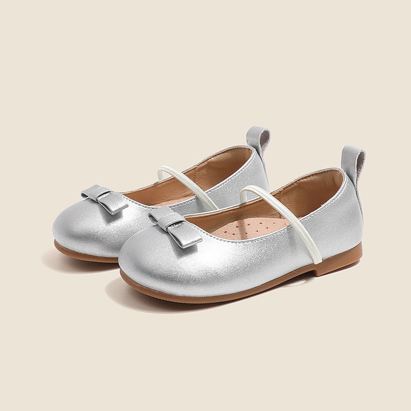 Canyze Leather Shoes Korean Style Simple Children'S Princess Shoes All-Match Baby'S Soft-Soled Single-Layer Shoes With Flexible Strap - Image 1