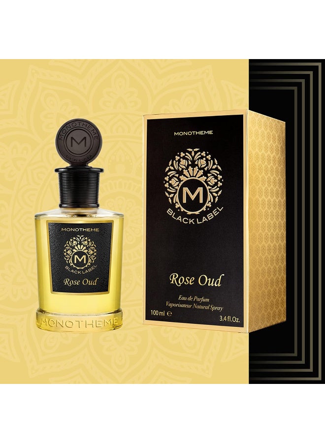 Monotheme Rose Oud Eau de Toilette for Men 100 ml - Image 2