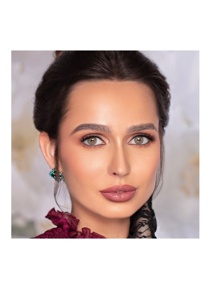 Naturel Natural Brand Contact Lenses - Monthly Lenses - Core Opal Color - Pair in Box with Lens Case  - Image 2