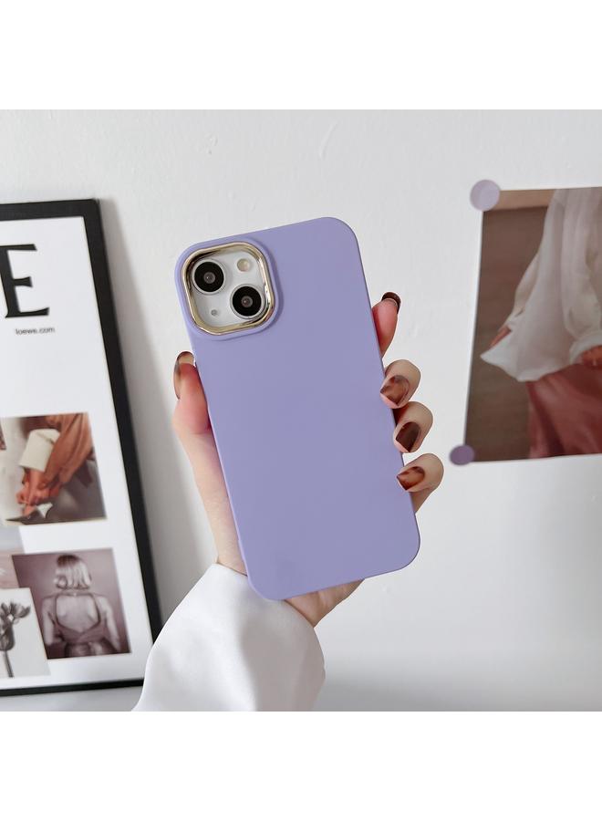 Zaboon Case For iPhone 12 Liquid Silicone Electroplating + Flannel Phone Case - Image 1