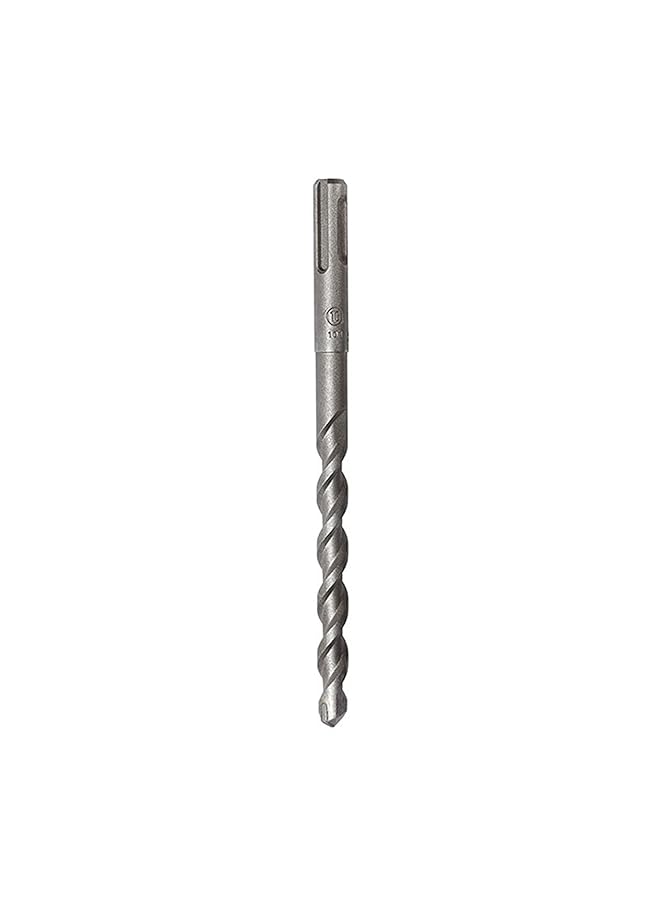 BOSCH Sds Plus 1 Drill Bit For Rotary Hammer Drills Optimised For Drilling In Concrete 2 Flute U Shape Flute Design Provides Effective Dust Removal 8.00 Mm Diameter 260 Mm Total Length 1 Pcs - Image 1
