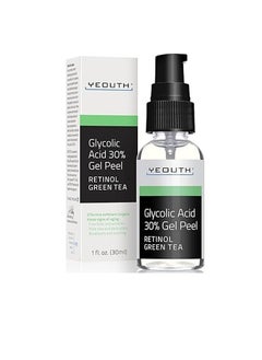 Yeouth 30% Glycolic Acid Peel with Retinol, GreenTea, 1oz  - Image 1