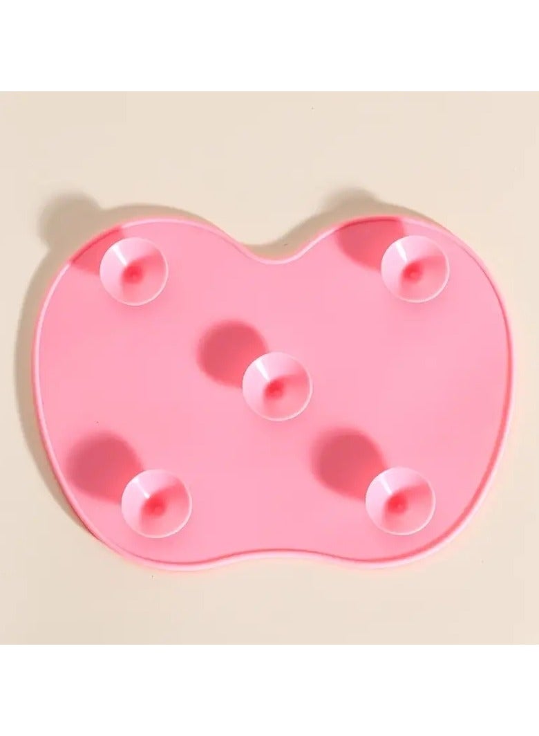 ORiTi 1 قطعة من منظف الفرش من Sioicone، وسادة تنظيف فرش الأساس، أداة مكياج عالمية مع وظيفة Sunction Cuos - Image 5