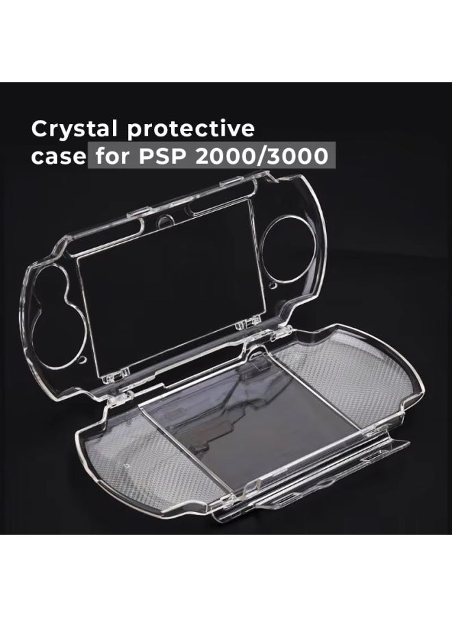 PSP Protective Case PSP Game Handheld Crystal Case PSP1000/2000/3000 Transparent Hard Case Universal