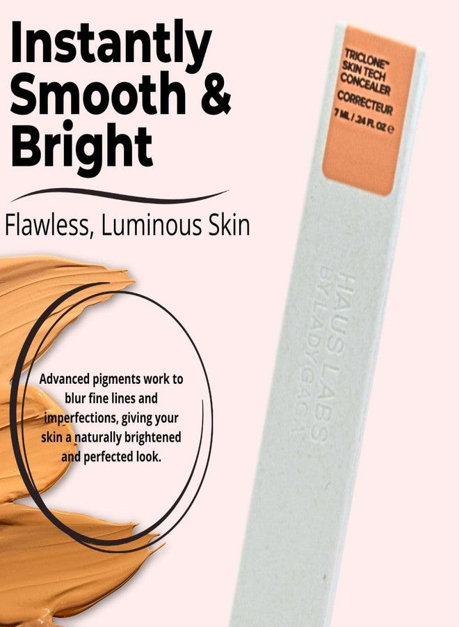 Haus Laboratories HAUS LABS BY LADY GAGA Triclone Skin Tech Hydrating + De-puffing Concealer with Fermented Arnica 22 Light Medium Peach - Image 3
