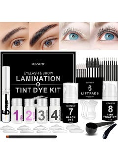 Brow Lamination Kit 4 In 1 ; Black Sunsent Lash Lift And Perm Kit Instant Eyelash And Eyebrow Quick Perm Lift For Eyelash Growth 12 Weeks Long Lasting Keratin Safe Use For Home Salon - pzsku/Z9BBE1D1515BB808ECC3EZ/45/_/1694502501/daa54bec-f9b4-48a0-a4b6-7de7e9753df6