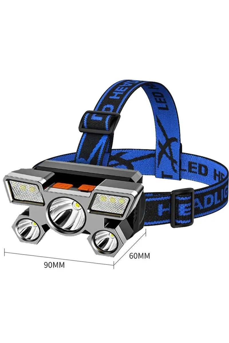 XY501 headlight Powerful Rechargeable Head Flashlight for Fishing Led Headlamp Nitecore Camping Head