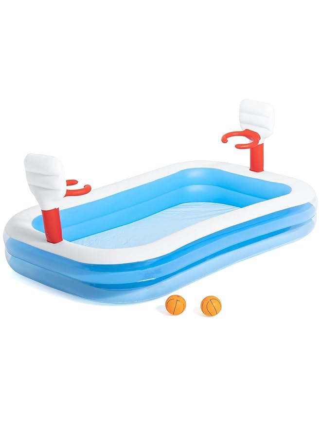Bestway Basketball Play Pool 253X168X102Cm - Image 1