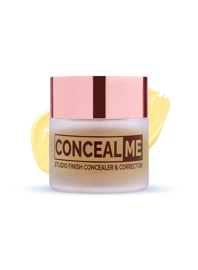 Glam 21 Glam21 Conceal Me Studio Finish Concealer & Corrector | Easily Blendable Concealer | Full Coverage Yet Lightweight | 07-Yellow Corrector,7Gm - Image 1