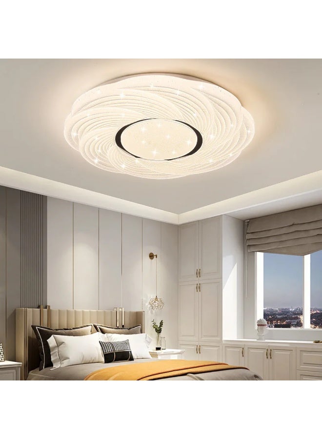 AL THURAYAT Ceiling light LED 40 cm with modern design, with 3 lighting colors, suitable for bedrooms, living rooms, and hallways. - Image 3