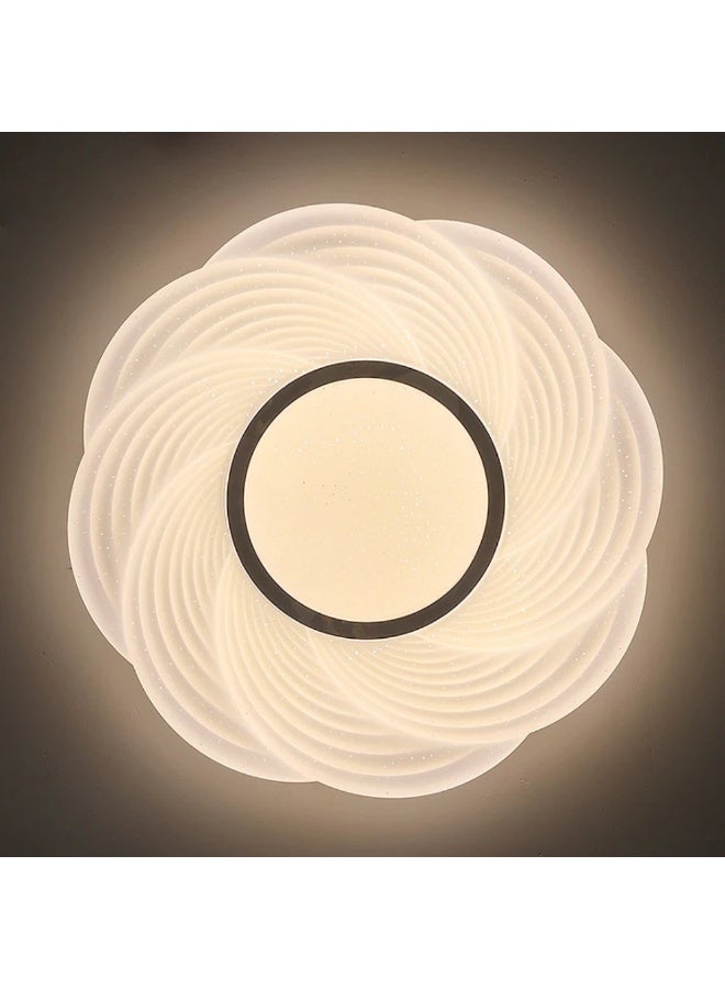 AL THURAYAT Ceiling light LED 40 cm with modern design, with 3 lighting colors, suitable for bedrooms, living rooms, and hallways. - Image 4