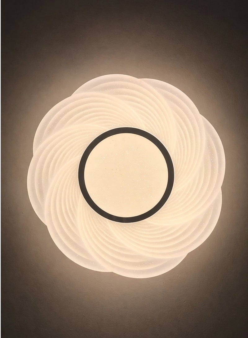 AL THURAYAT Ceiling light LED 40 cm with modern design, with 3 lighting colors, suitable for bedrooms, living rooms, and hallways. - Image 4
