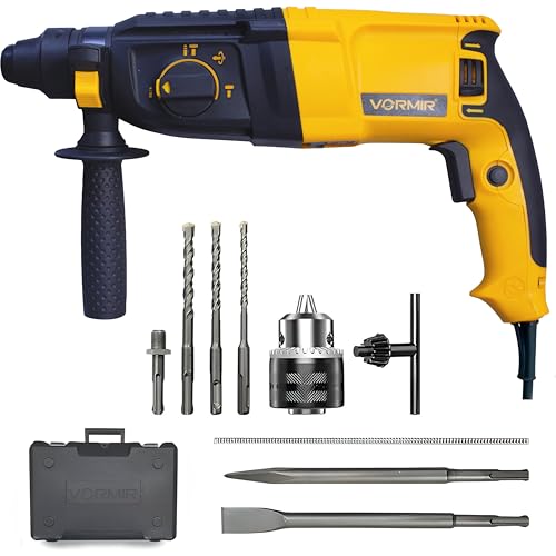 IBELL TOOLS IBELL VORMIR Rotary Hammer Drill VR RH 26-24, 800W Heavy Duty, 26mm SDS Plus, 3J Impact Energy, 0-900 RPM, 4000 BPM, Copper Armature | 6 Months Warranty - Image 1