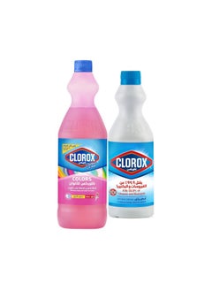 Clorox White Liquid Bleach And Liquid Colour Care 950 ml  - Image 1