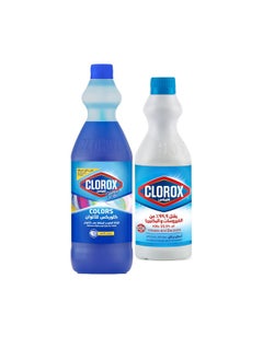 Clorox White Liquid Bleach And Liquid Colour Care 950 ml  - Image 2