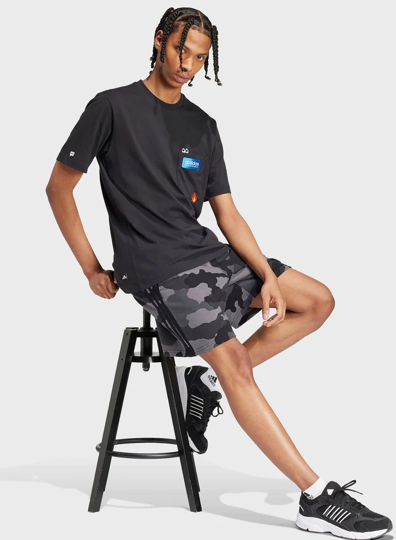 Adidas Seasonal Camouflage Shorts