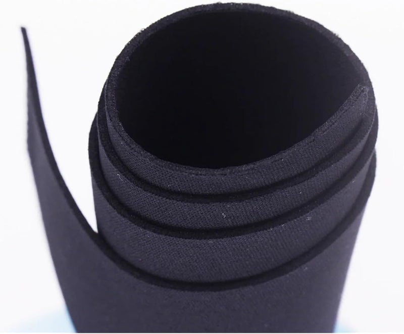 Elastic Stretch Black 1.2mm Neoprene Fabric,for Sports Gear Surfing Waterproof Diving(130cm X 45cm) - Image 5