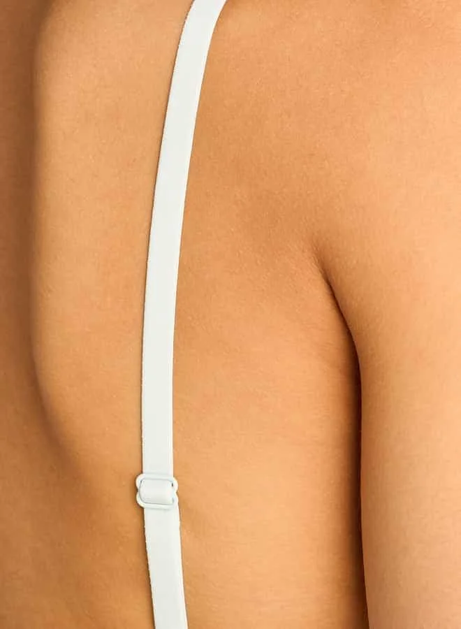 Splash FAV Set of 3 - Adjustable Strap Support Bra with Hook and Eye Closure