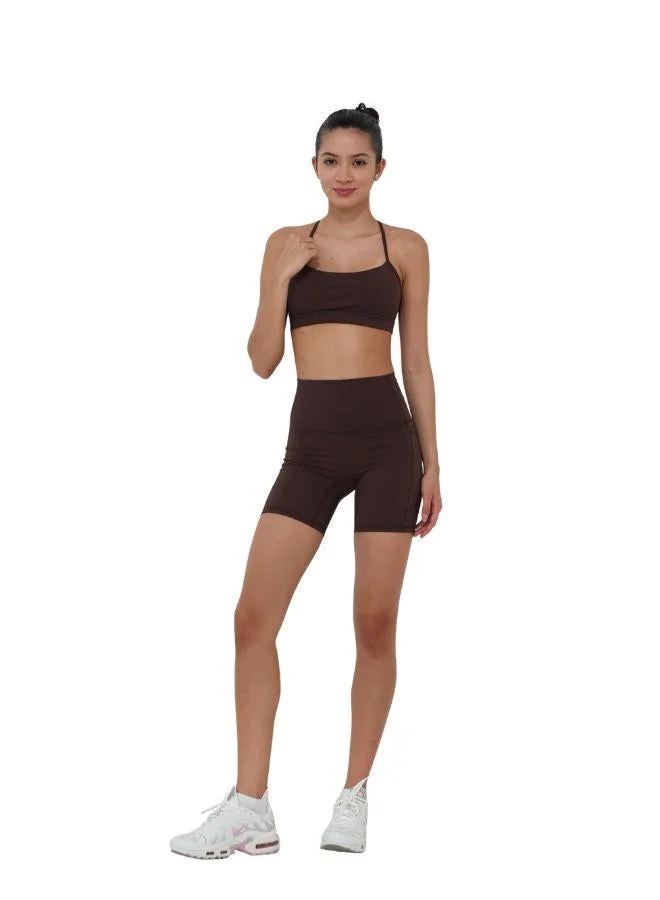 Mohuki Chocolate Brown Olivia Backless Bra for Women | Best Price UAE