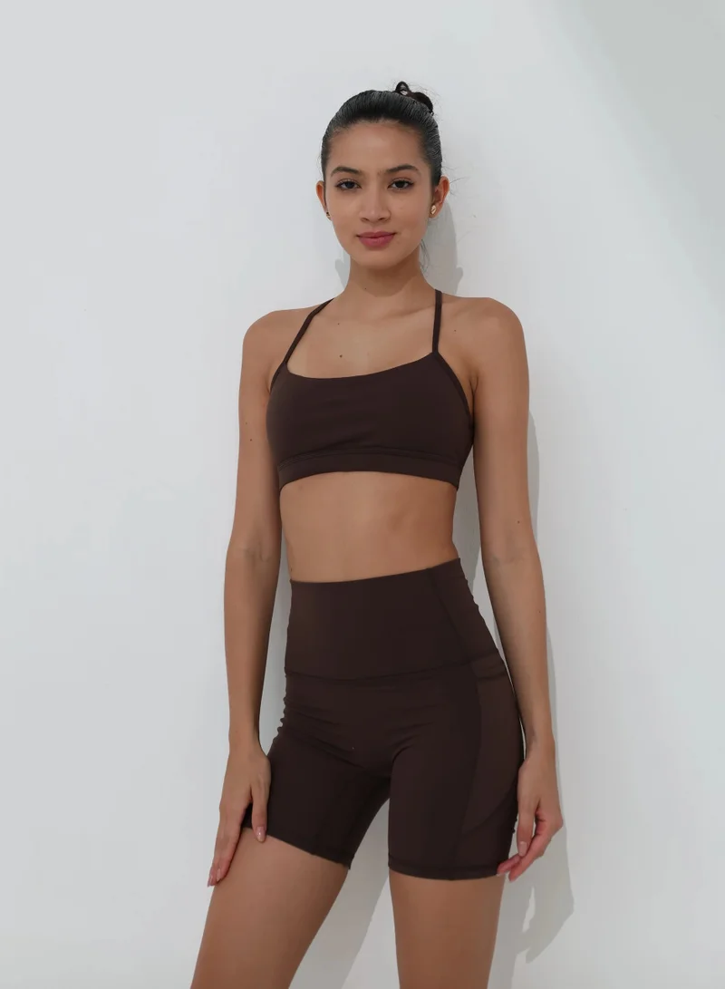 Mohuki Chocolate Brown Olivia Backless Bra for Women | Best Price UAE