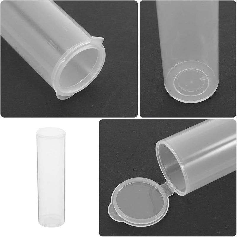 أنابيب بلاستيكية بأغطية علوية قابلة للطي لتنظيم الحرف الغذائية والعناصر الصغيرة بتصميم محكم مقاوم للماء والغبار - Image 4