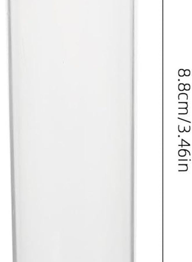 أنابيب بلاستيكية بأغطية علوية قابلة للطي لتنظيم الحرف الغذائية والعناصر الصغيرة بتصميم محكم مقاوم للماء والغبار - Image 3