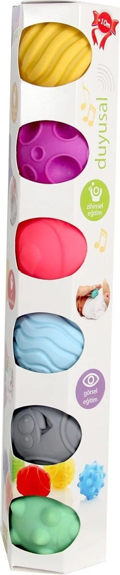 Angel Of Life Soft Activity Balls Set of 6 Hexagonal Boxes