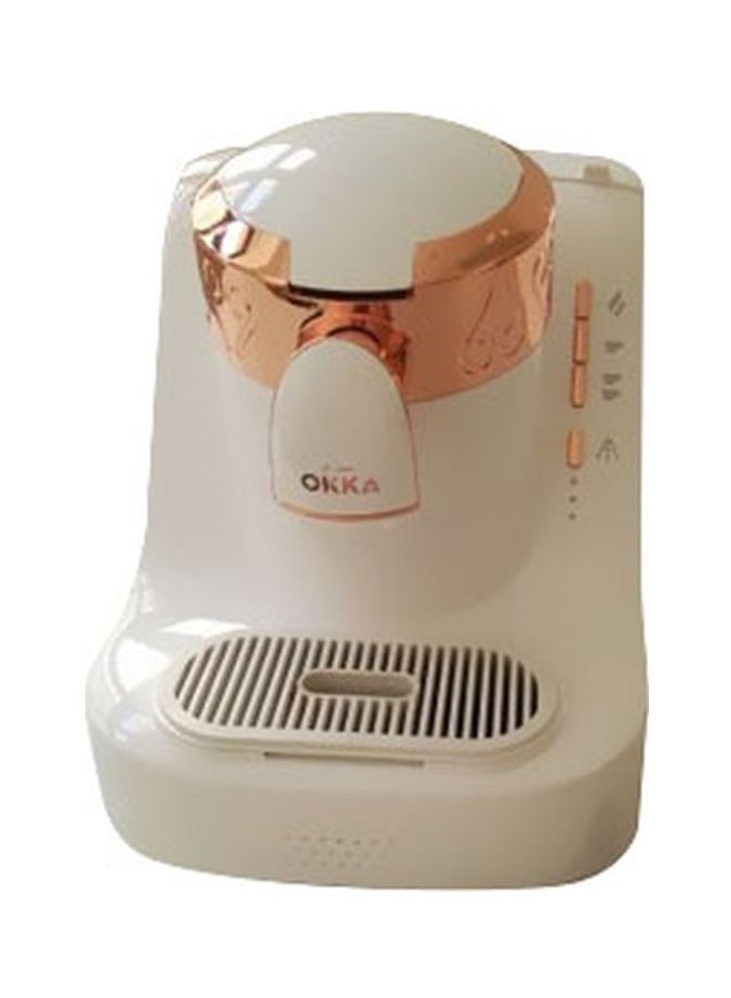 أرزوم ماكينة صنع القهوة التركية سعة 0.95 لتر 0.95 L 710 W OK001 W أبيض/ذهبي - Image 1