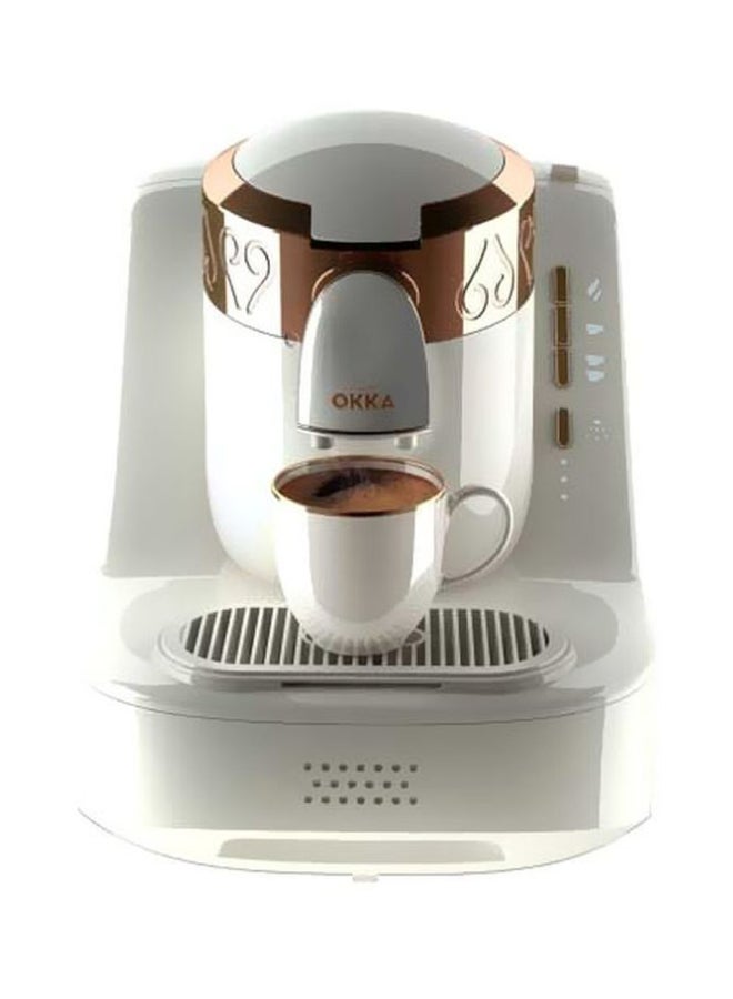 أرزوم ماكينة صنع القهوة التركية سعة 0.95 لتر 0.95 L 710 W OK001 W أبيض/ذهبي - Image 2