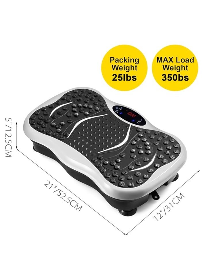 ULTIMAX Motion Vibration Platform ,Whole Body Vibration Machine for Home , Vibration Plate Exercise Machine, Weight Loss, With Remote Control - Image 2