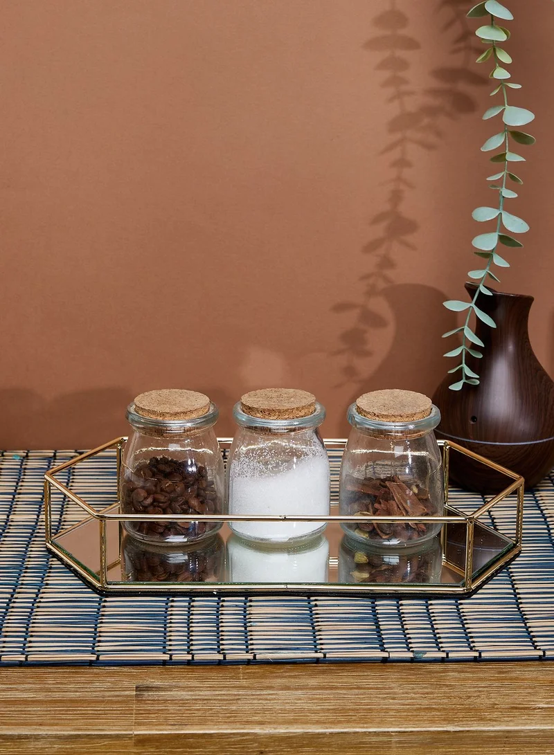 AURORA 31Cm Hexagonal Trinket Tray