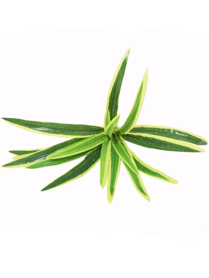 Fourwalls Range Artificial Yucca Plant Without Vase (30 cm Tall, Green) - Image 3