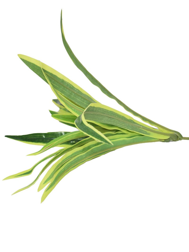 Fourwalls Range Artificial Yucca Plant Without Vase (30 cm Tall, Green) - Image 4