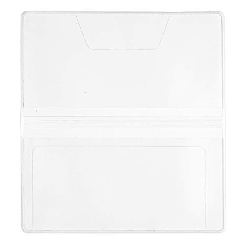 CAROUSELCHECKS White Vinyl Checkbook Cover, Top Tear Personal Vinyl Checkbook Cover - Image 4