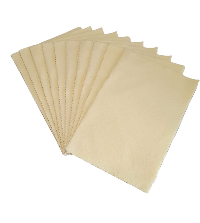 Sunshine 10 Sunshine Silver Polishing Cloth for Sterling Silver, Gold, Brass and Copper Jewelry Polishing Cloth - Image 1