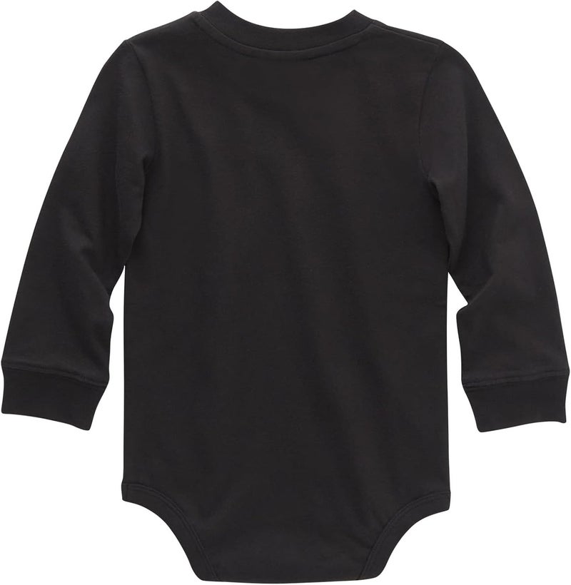 Carhartt Unisex Baby Long-sleeve Pocket Bodysuit T-Shirt - Image 2