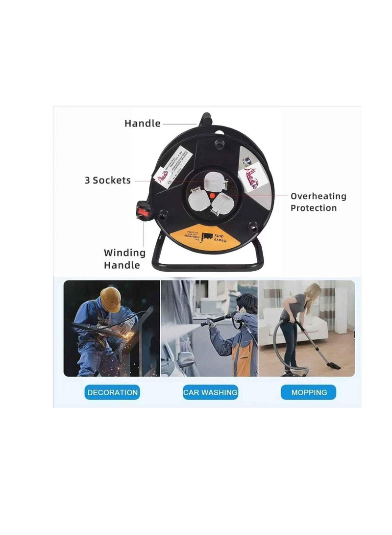 ABBASALI Heavy Duty Extension Reel & Easy To Handle - Image 2