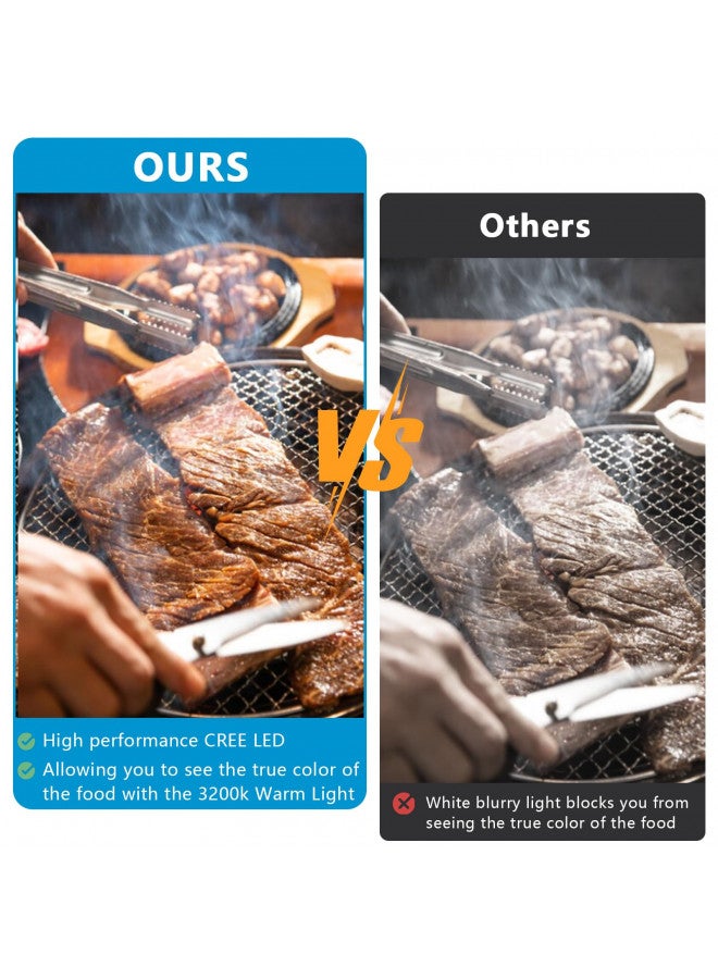 NextLED (Improved) NextLED NT-7728 Heavy Duty Magnetic Grill Lights for Outdoor Grill, 24 Inch Gooseneck Grilling Light with Magnetic Base, Warm Light, Heat & Water Resistant, BBQ Light, BBQ Grill Accessories - Image 1