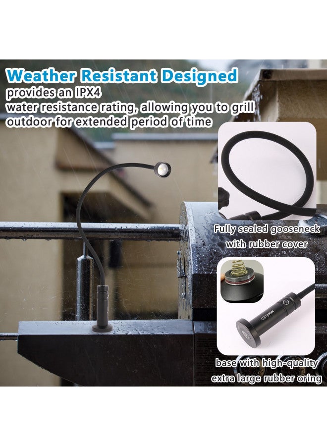 NextLED (Improved) NextLED NT-7728 Heavy Duty Magnetic Grill Lights for Outdoor Grill, 24 Inch Gooseneck Grilling Light with Magnetic Base, Warm Light, Heat & Water Resistant, BBQ Light, BBQ Grill Accessories - Image 4