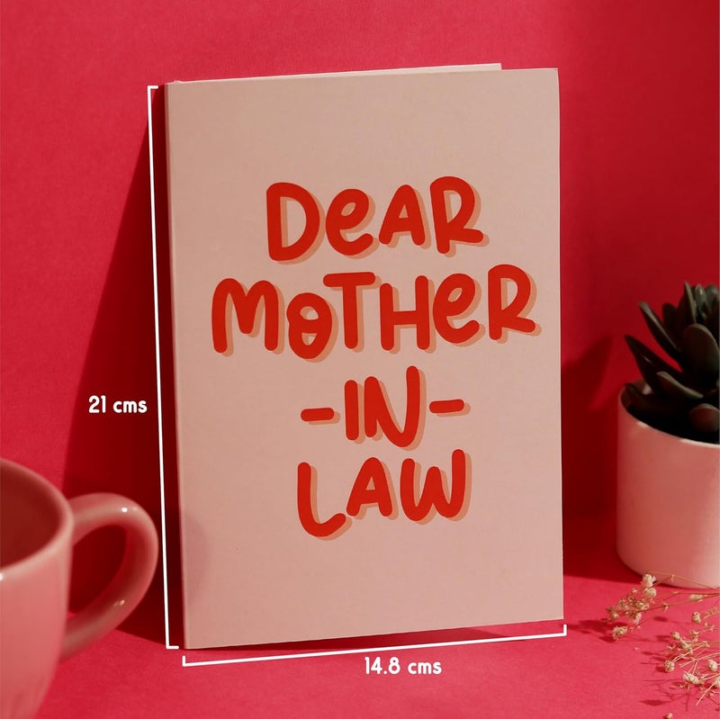 Oye Happy- Mother's Day Greeting Card - Gift For Sasu Maa/Mother-in-law - Mother's Day Gift Ideas - Image 4
