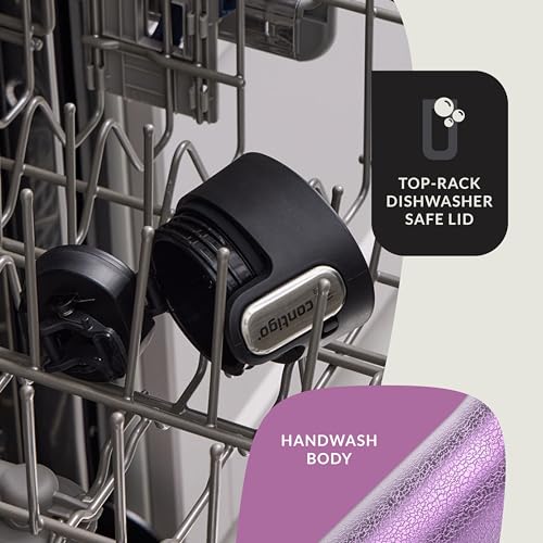 Contigo® AUTOSEAL® West Loop Vacuum-Insulated Stainless Steel Travel Mug with Easy-Clean Lid, 16 oz, 2-Pack, Crystal Pansy; Crystal Juniper - Image 5