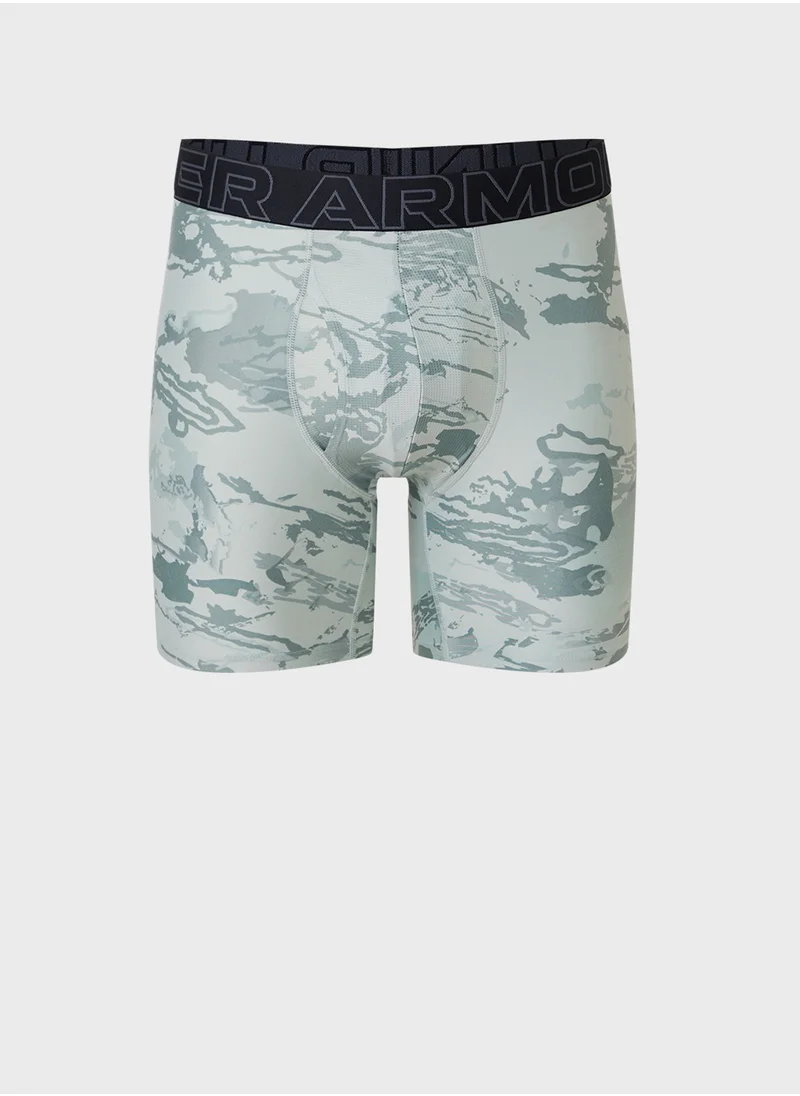 UNDER ARMOUR 3 Pack 6" Performance Boxer Breif