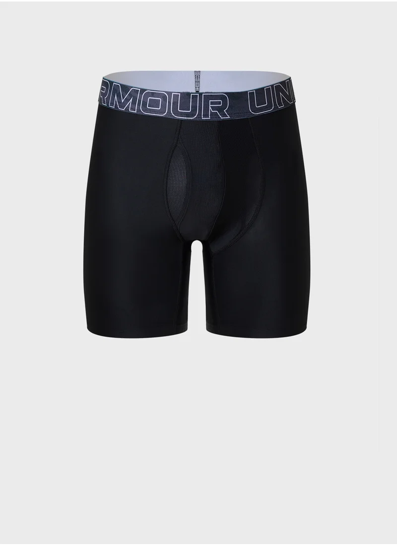 UNDER ARMOUR 3 Pack 6" Performance Boxer Breif
