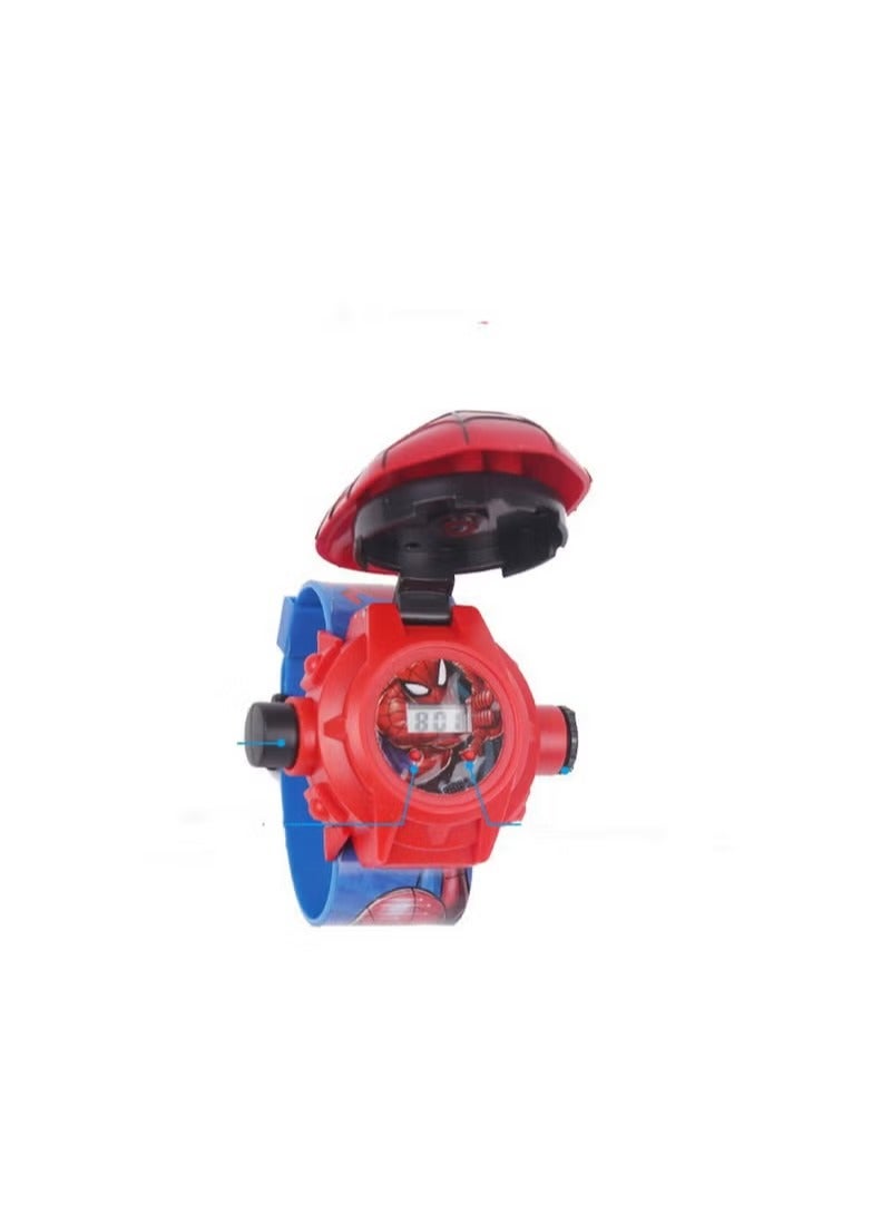 Spider Man Projection Watch Light Up Toy Gift for Children - Image 3