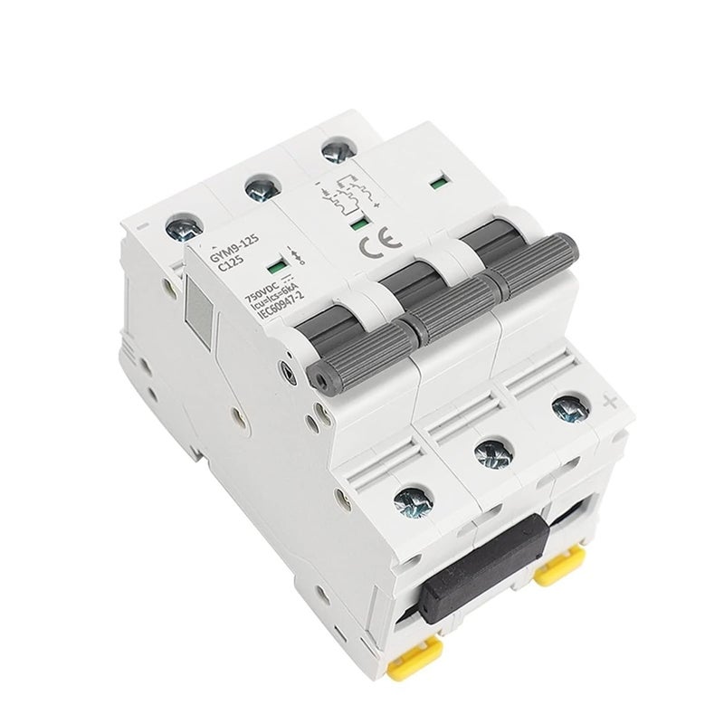 GYM9 125 100A 3 Pole 750VDC 6KA Mini Circuit Breaker DC MCB - Image 4