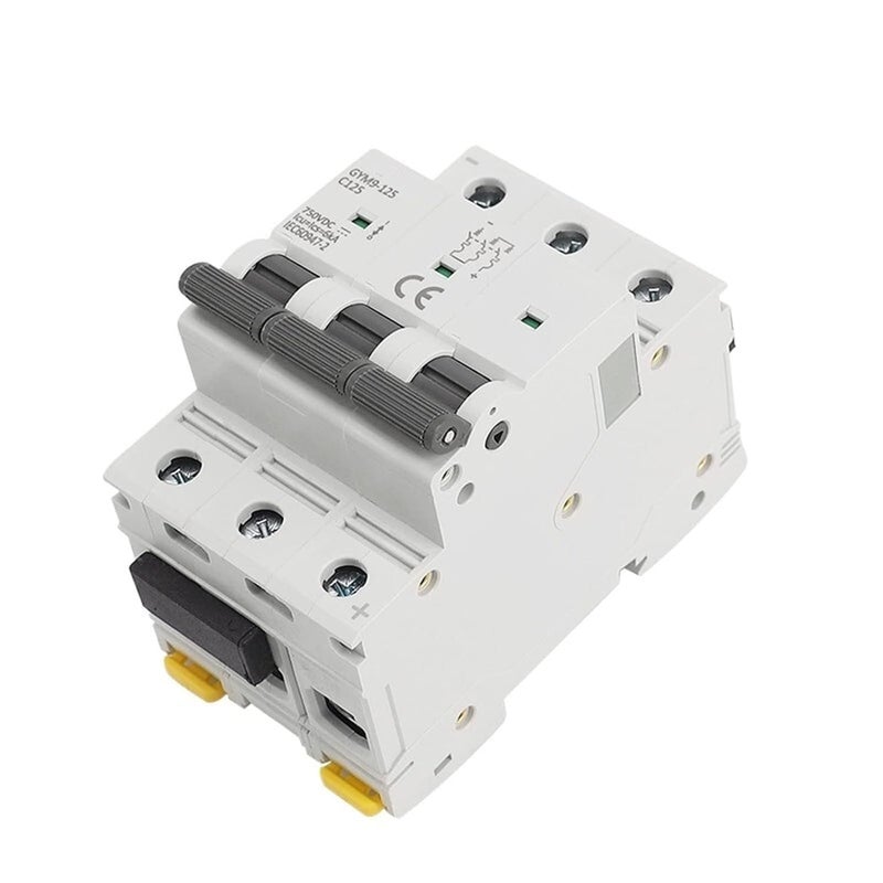 GYM9 125 100A 3 Pole 750VDC 6KA Mini Circuit Breaker DC MCB - Image 1