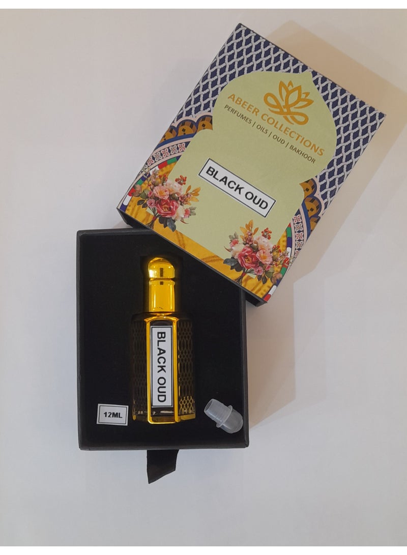 ABEER COLLECTIONS BLACK OUD HINDI 12ML - Image 1
