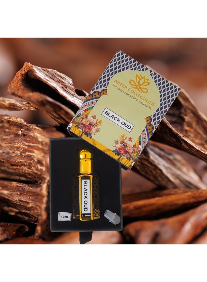 ABEER COLLECTIONS BLACK OUD HINDI 12ML - Image 2