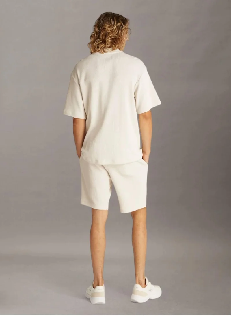 Calvin Klein Jeans Waffle Short Sleeve Shirt