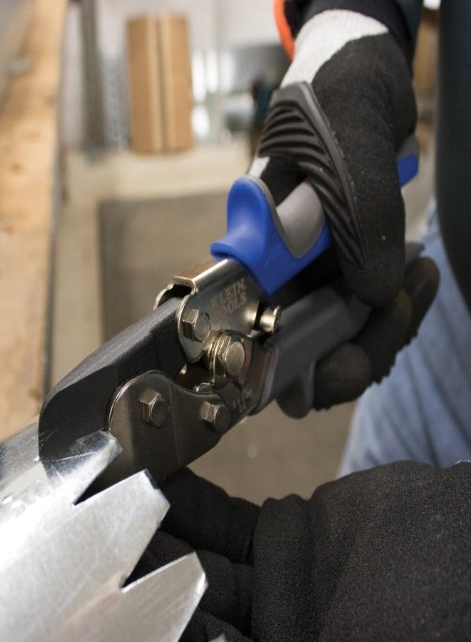 Klein Tools 86526 HVAC Tool V Notcher for Ductwork and Sheet Metal, Cuts 30-Degree V - Image 4